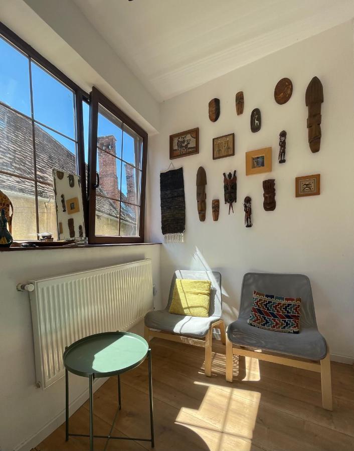 Central Retro Apartment Сібіу Екстер'єр фото